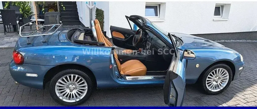 Gebraucht Mazda MX5 Impuls 110 PS (80 kW) 2005 Blau Cabrio
