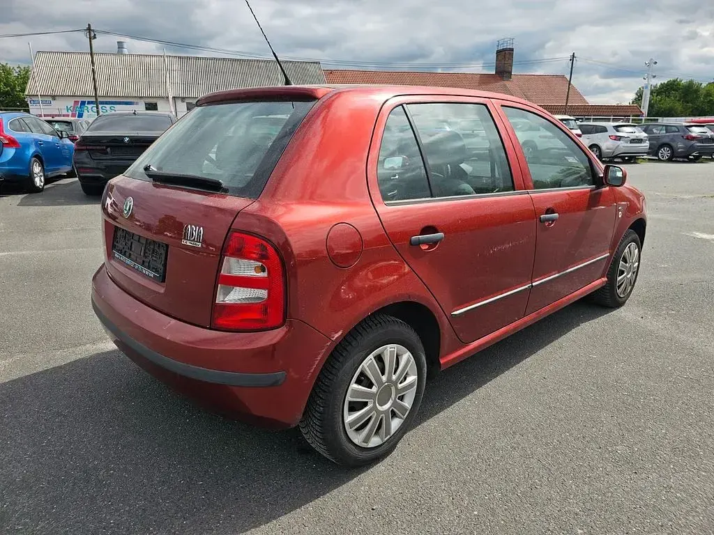 Second-hand Skoda Fabia Classic 75 CP (55 kW) 2001 Roșu Berlinǎ