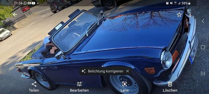 Gebraucht Triumph TR6 106 PS (77 kW) 1973 Blau Cabrio