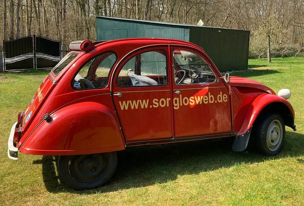 Gebraucht Citroën 2CV 29 PS (21 kW) 1989 Rot Limousine
