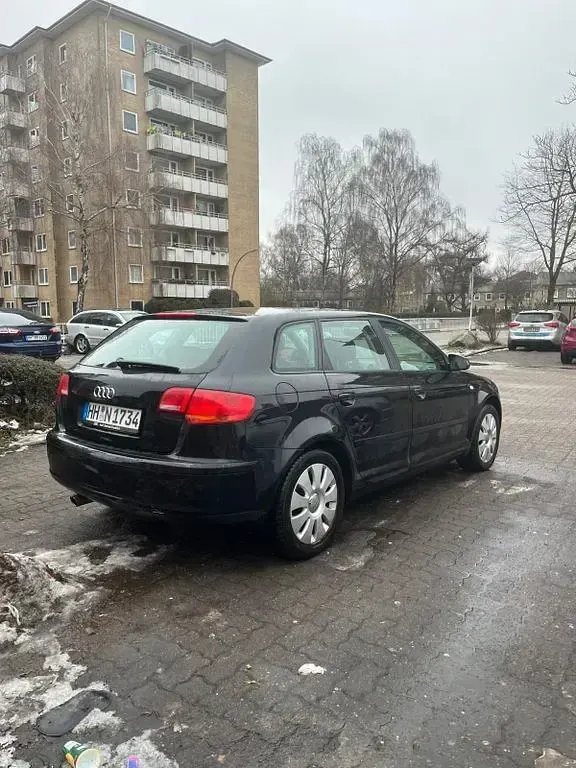 Gebraucht Audi A3 Attraction 102 PS (75 kW) 2006 Schwarz Kleinwagen