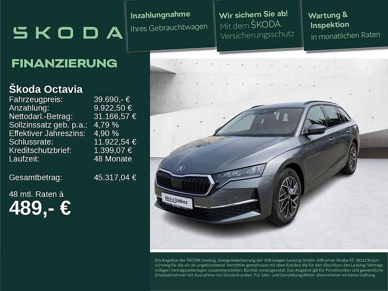 Grau Neu 2025 Skoda Octavia Tour Kombi | 39.690 € (Etwas zu teuer) - Bild 1/4