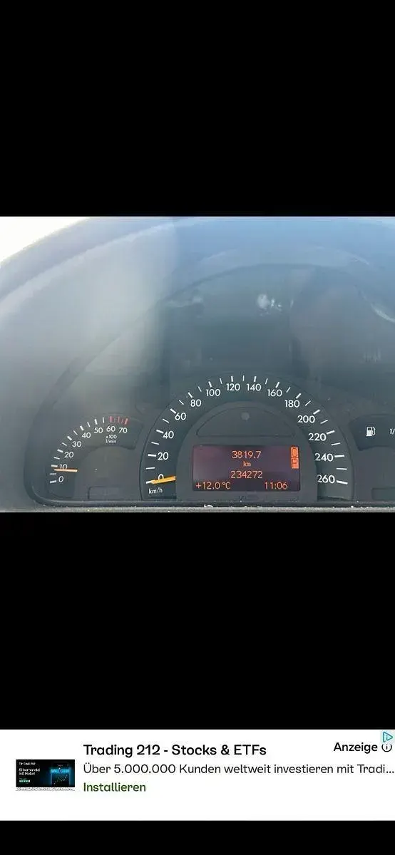 Gebraucht Mercedes C180 143 PS (105 kW) 2004 Blau Limousine