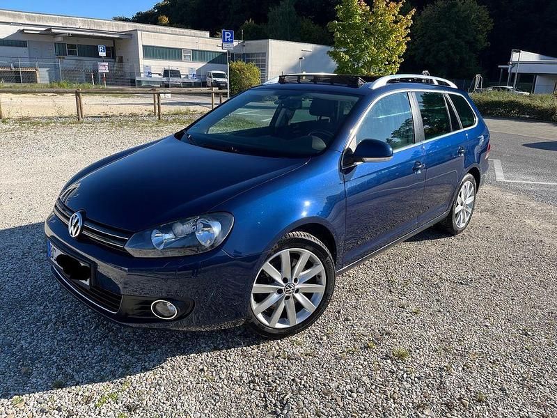 Blau Gebraucht 2011 VW Golf VI Highline Kombi | 6.400 € (Fairer Preis) - Bild 1/4