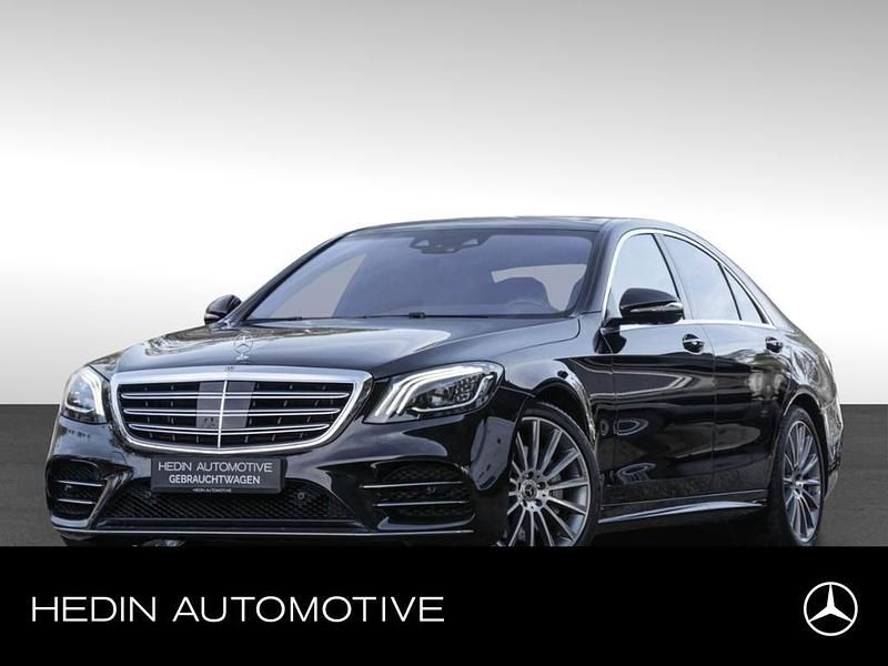 Schwarz Gebraucht 2018 Mercedes S560 AMG Limousine | 59.900 € (Fairer Preis) - Bild 1/4