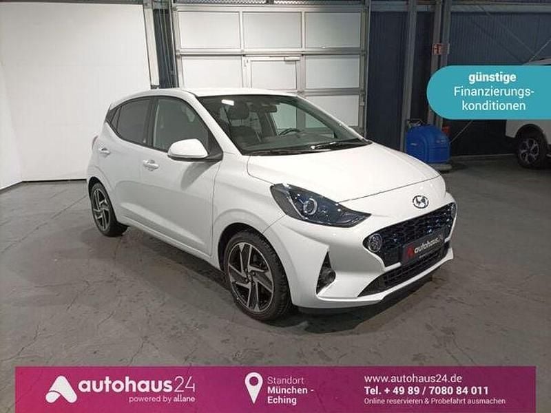 Weiß Gebraucht 2021 Hyundai i10 Edition 30+ Kleinwagen | 11.550 € (Fairer Preis) - Bild 1/4