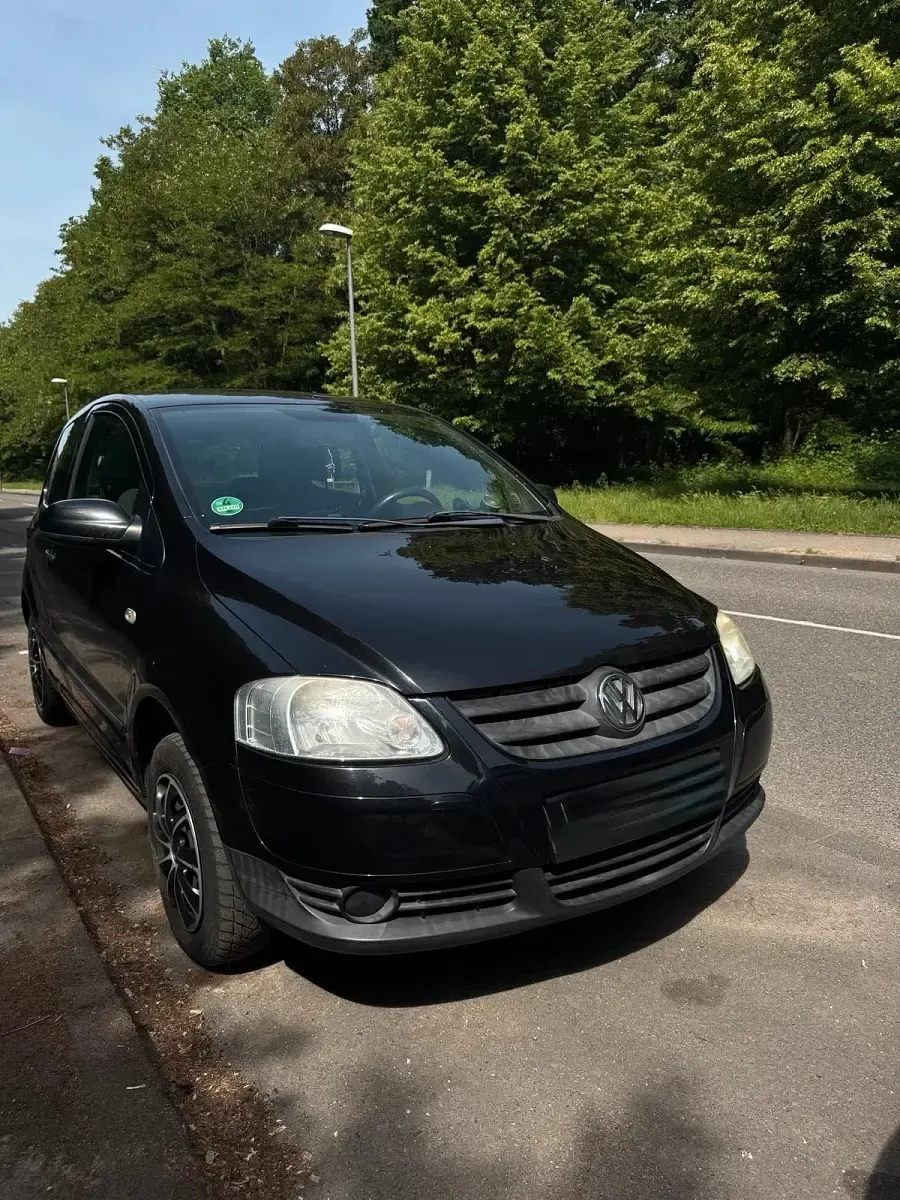 Gebraucht VW Fox 2005 Schwarz Kleinwagen