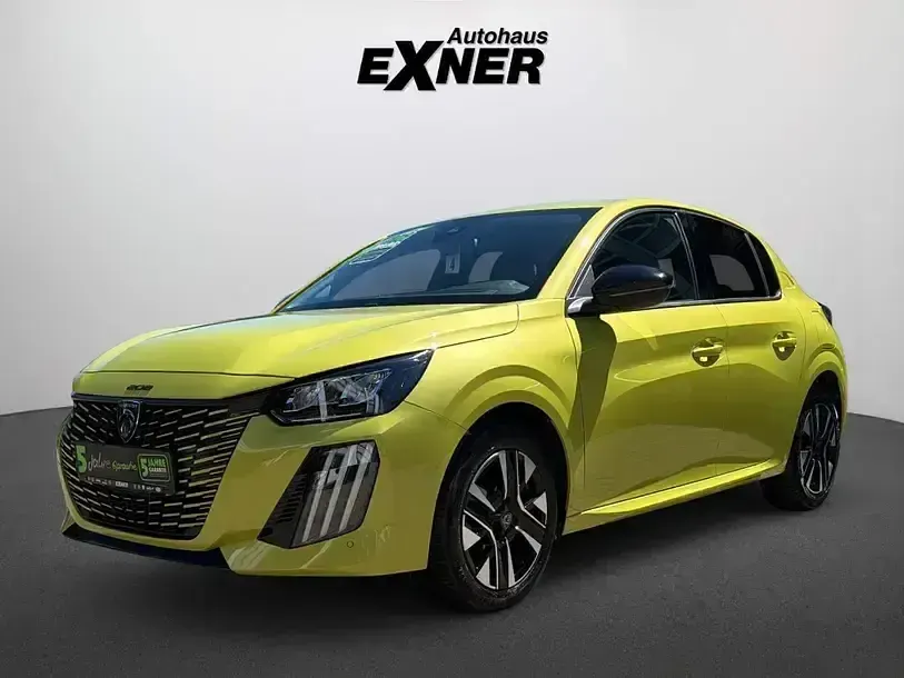 Gebraucht Peugeot 208 Allure 101 PS (74 kW) 2024 Gelb Kleinwagen