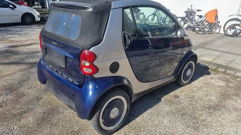 Gebraucht Smart ForTwo Cabrio 60 PS (44 kW) 2004 Blau Cabrio