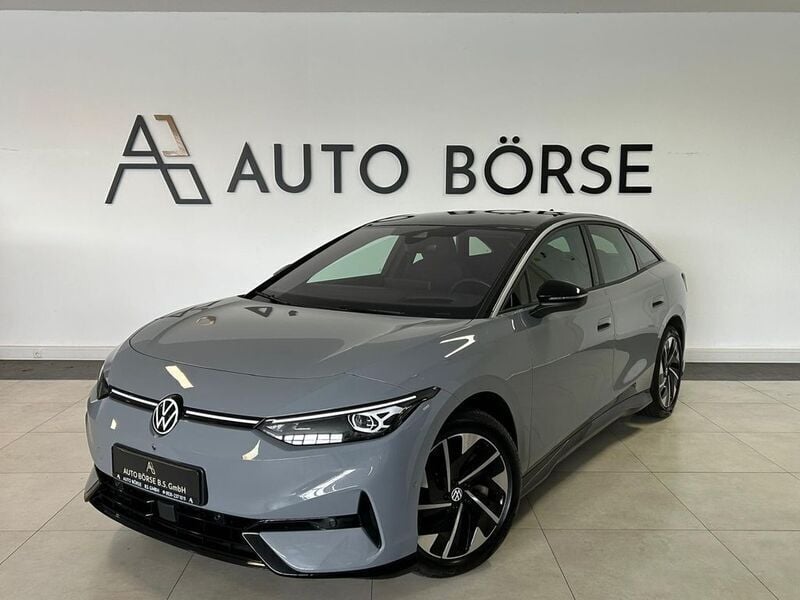 Grau Gebraucht 2023 VW ID.7 Pro Limousine | 42.890 € (Fairer Preis) - Bild 1/4