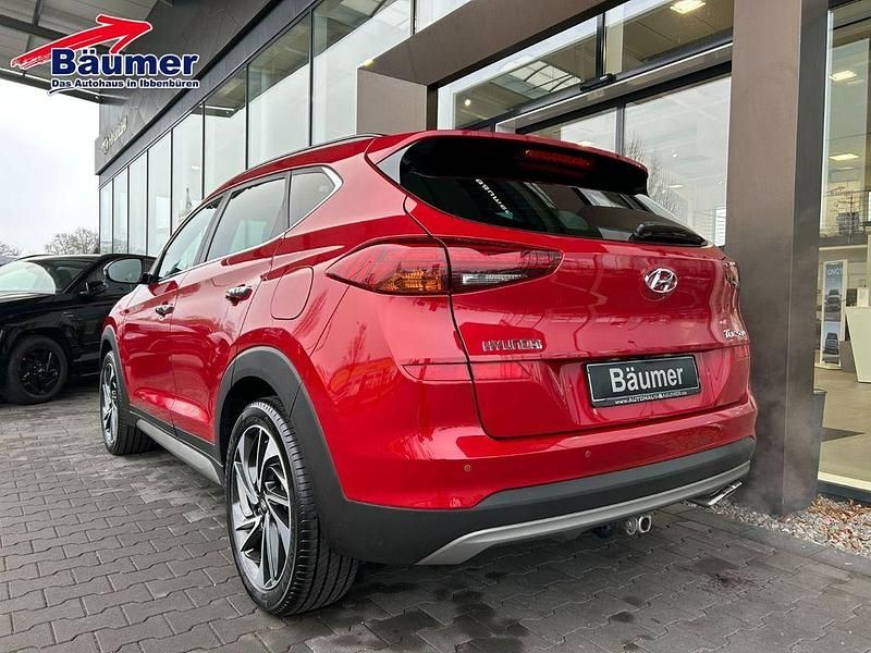 Gebraucht Hyundai Tucson Premium 177 PS (130 kW) 2019 Rot SUV