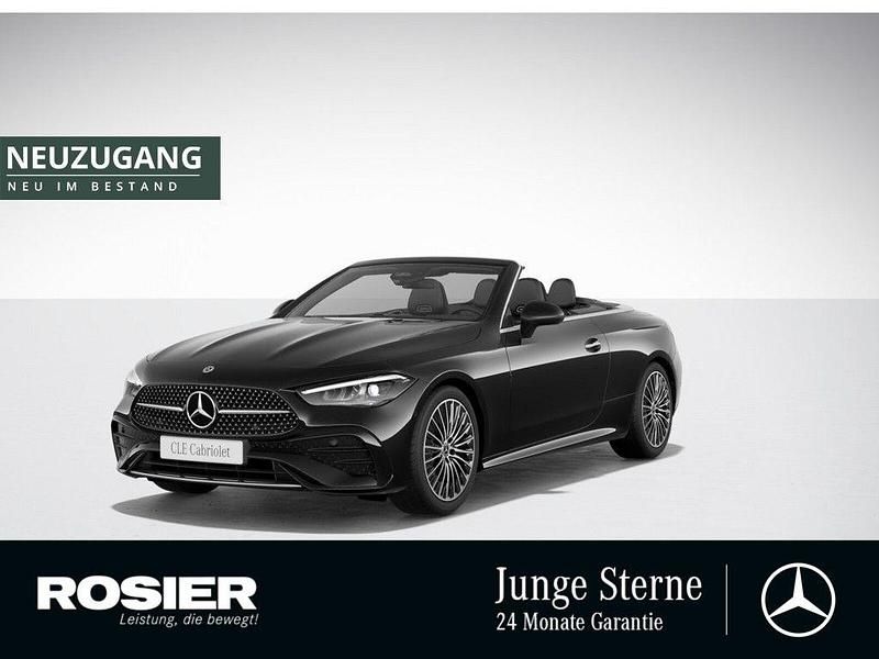 Schwarz / obsidianschwarz Gebraucht 2024 Mercedes CLE200 Advanced Plus Cabrio | 60.890 € (Teuer) - Bild 1/4