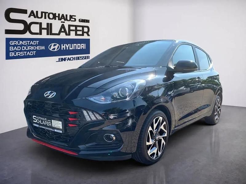 Phantom black / met Gebraucht 2022 Hyundai i10 N Line Kleinwagen | 16.380 € (Fairer Preis) - Bild 1/1