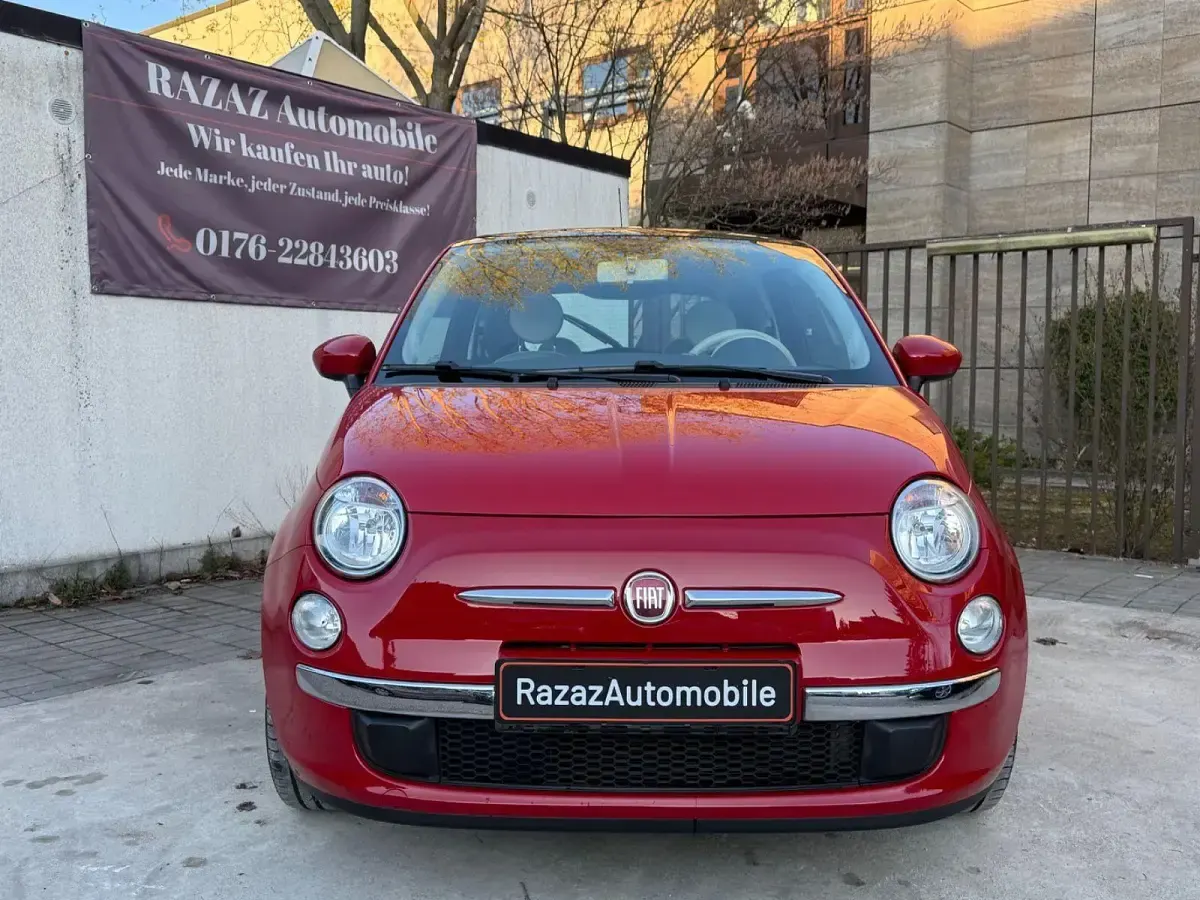 Gebraucht Fiat 500 Lounge 69 PS (50 kW) 2012 Rot Kleinwagen