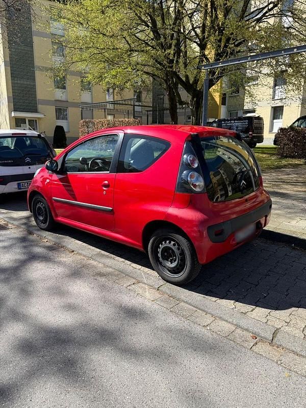 Gebraucht Citroën C1 68 PS (50 kW) 2008 Rot Kleinwagen