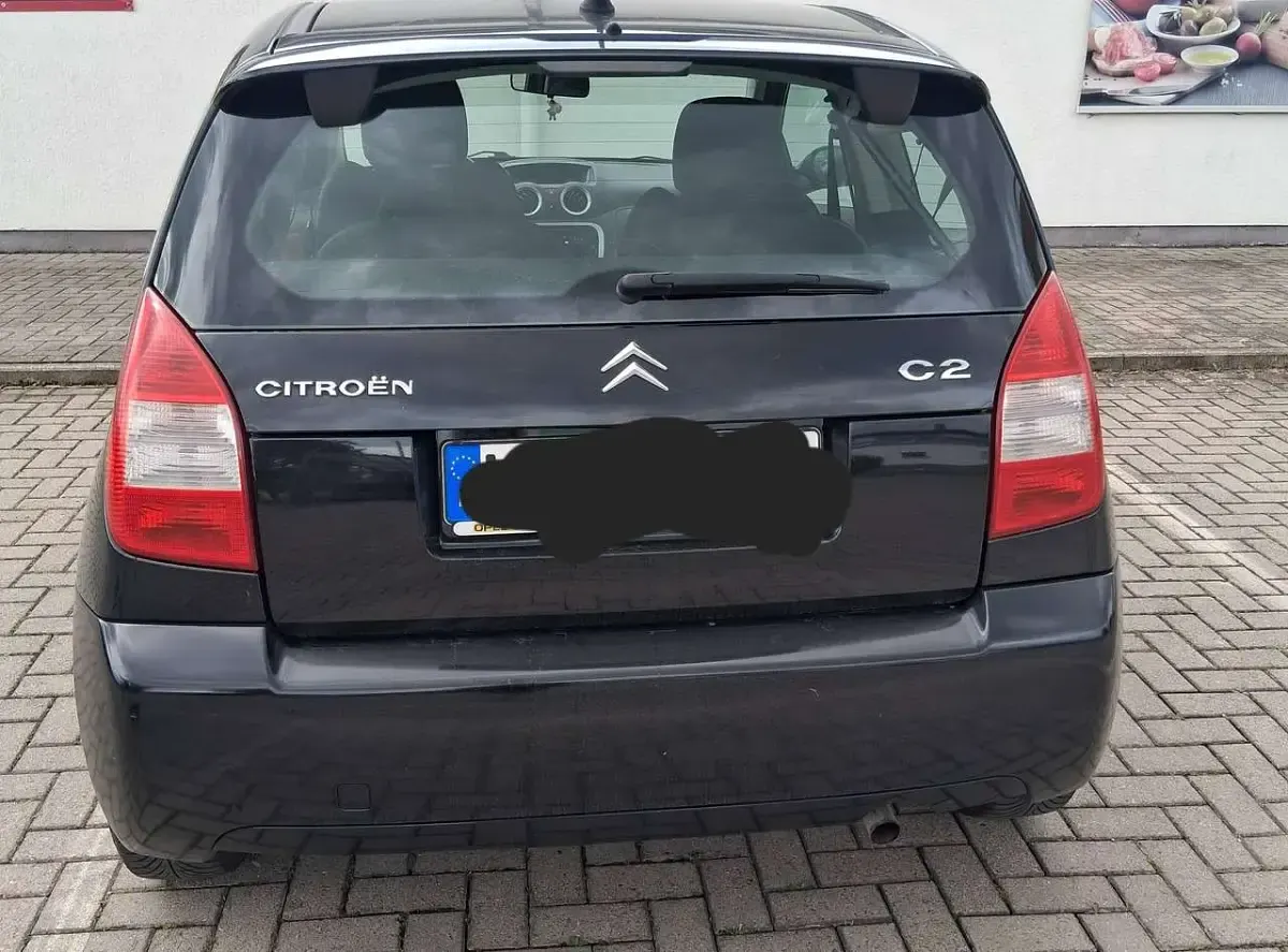 Gebraucht Citroën C2 VTR Sport 73 PS (53 kW) 2005 Schwarz Kleinwagen