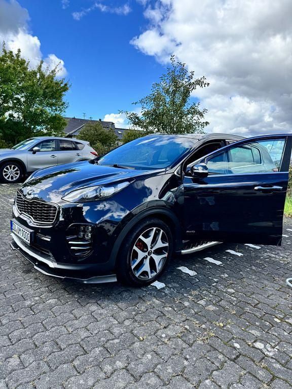 Schwarz Gebraucht 2018 Kia Sportage GT-Line SUV | 17.200 € (Guter Preis) - Bild 1/4