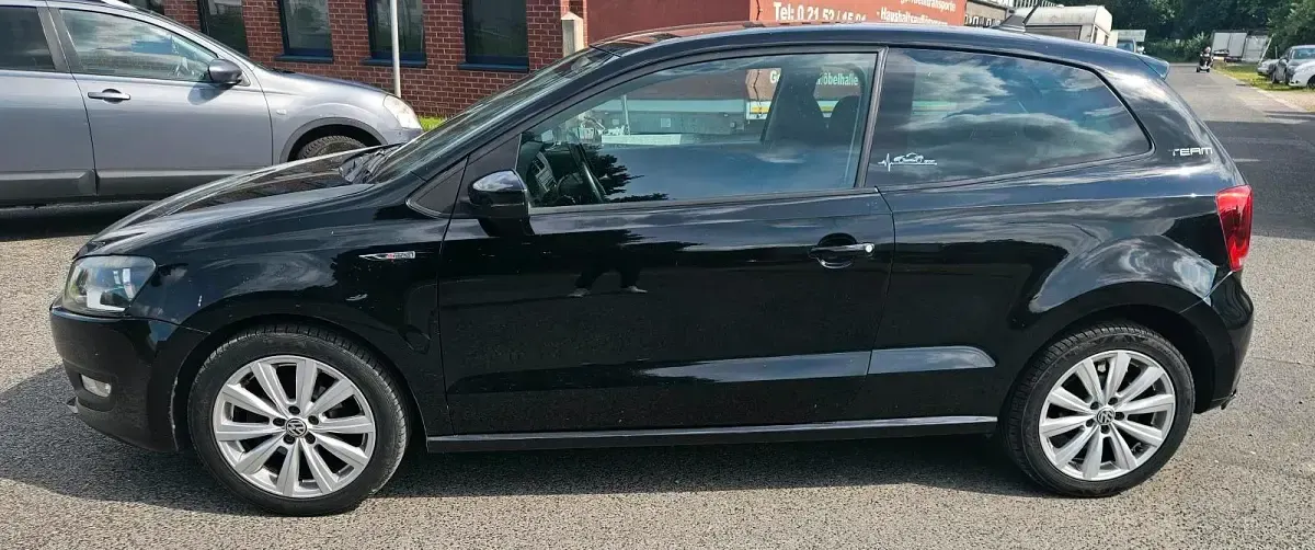Gebraucht VW Polo 85 PS (62 kW) 2010 Schwarz Kleinwagen
