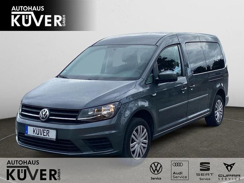 Grau Gebraucht 2019 VW Caddy Maxi Trendline Van / Kleinbus | 24.150 € (Teuer) - Bild 1/4