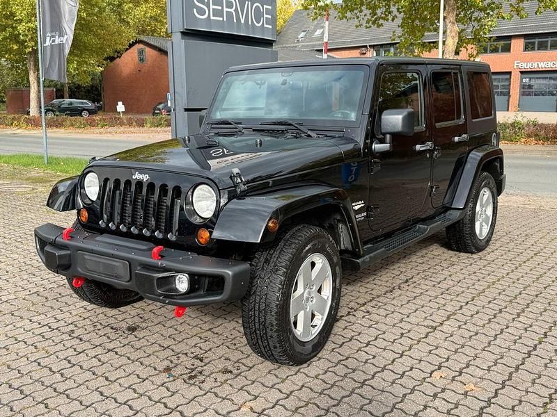 Schwarz Gebraucht 2012 Jeep Wrangler Unlimited Sahara SUV | 18.900 € (Guter Preis) - Bild 1/4