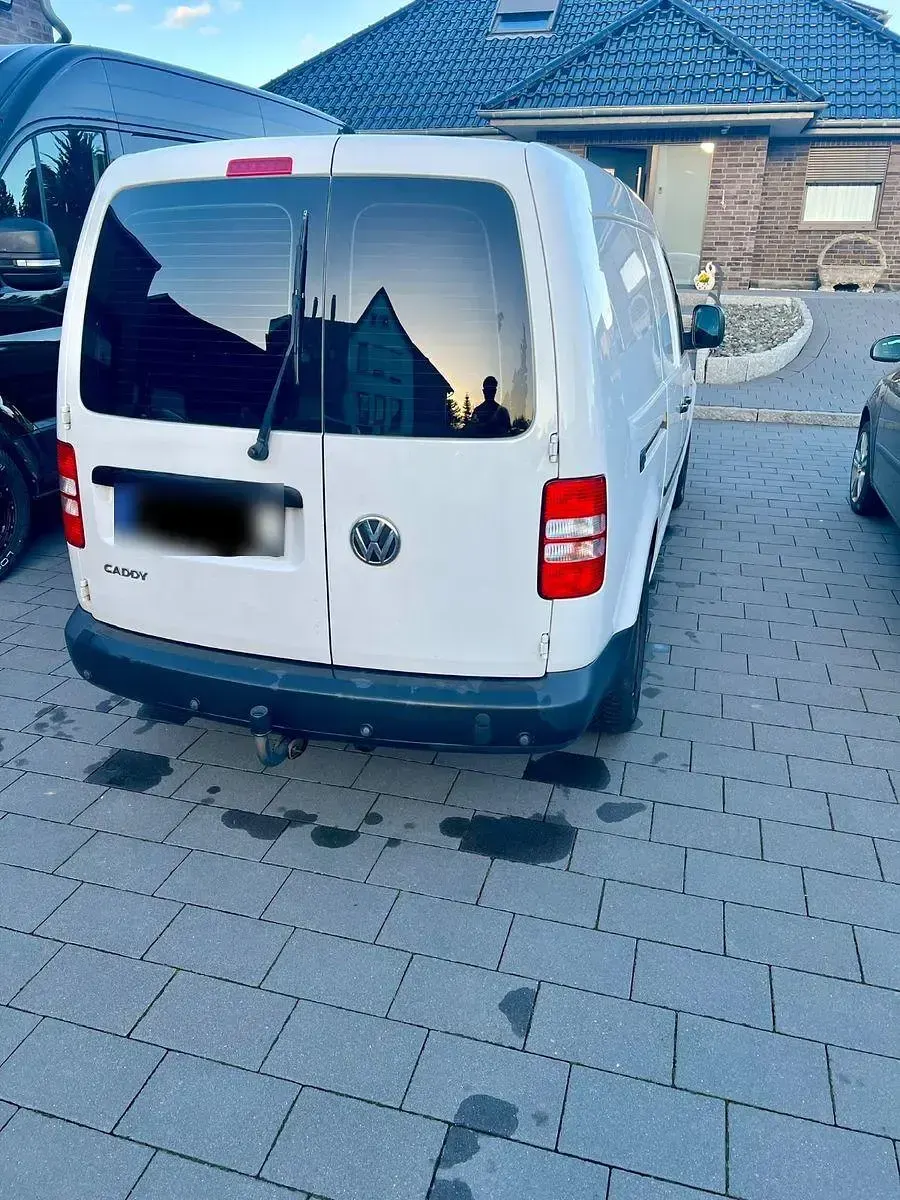 Gebraucht VW Caddy Maxi 105 PS (77 kW) 2012 Weiß Van / Kleinbus