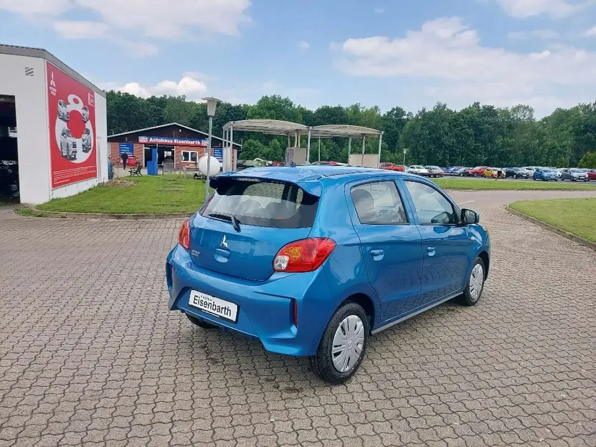 Neu Mitsubishi Space Star Select 71 PS (52 kW) 2025 Atollblau Limousine