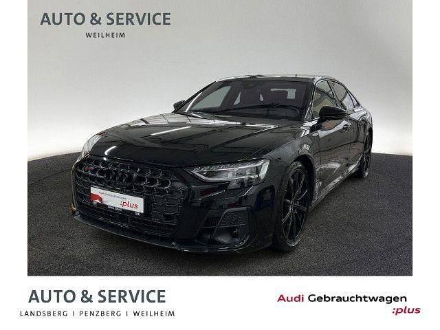 Mythosschwarz metallic Gebraucht 2024 Audi S8 Ambiente Limousine | 115.990 € (Teuer) - Bild 1/4