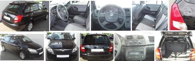 Schwarz metallic Gebraucht 2010 Skoda Fabia Cool Edition Kleinwagen | 9.400 € - Bild 1/1