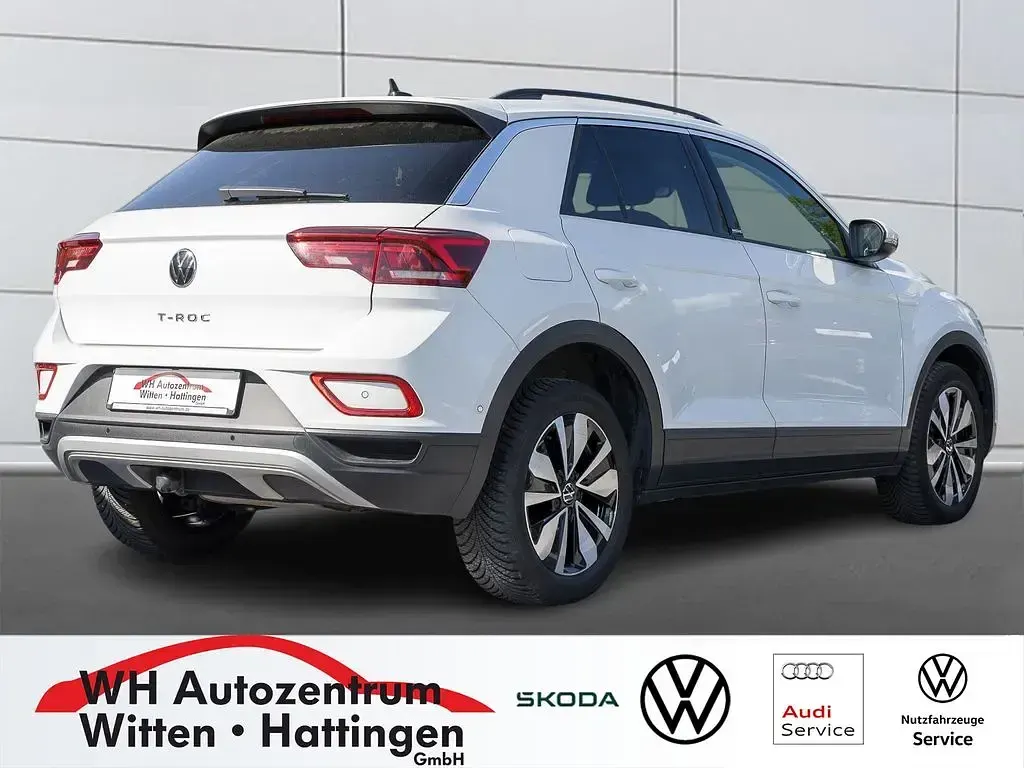 Gebraucht VW T-Roc Move 116 PS (85 kW) 2023 Weiß SUV