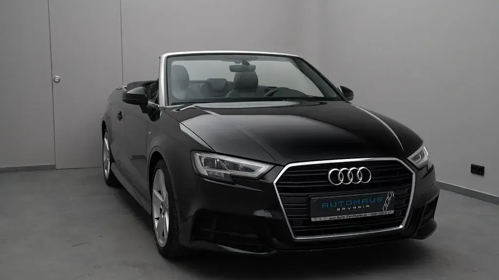 Gebraucht Audi A3 Cabriolet S-Line 150 PS (110 kW) 2020 Brillantschwarz Cabrio