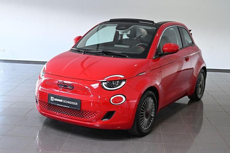 Rot rot by red Gebraucht 2023 Fiat 500e Red Cabrio | 21.750 € (Guter Preis) - Bild 1/4