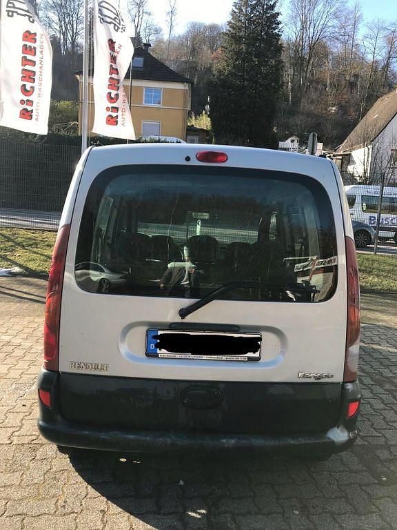 Gebraucht Renault Kangoo Expression 75 PS (55 kW) 2001 Silber Van / Kleinbus