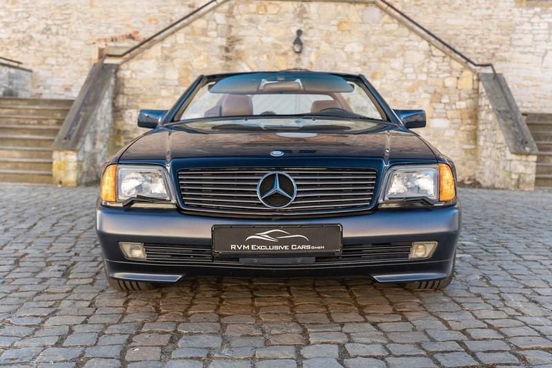 Gebraucht Mercedes SL500 320 PS (235 kW) 1992 Blau Cabrio