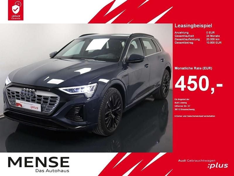 Plasmablau Gebraucht 2024 Audi Q8 e-tron S-Line SUV | 61.385 € (Guter Preis) - Bild 1/4