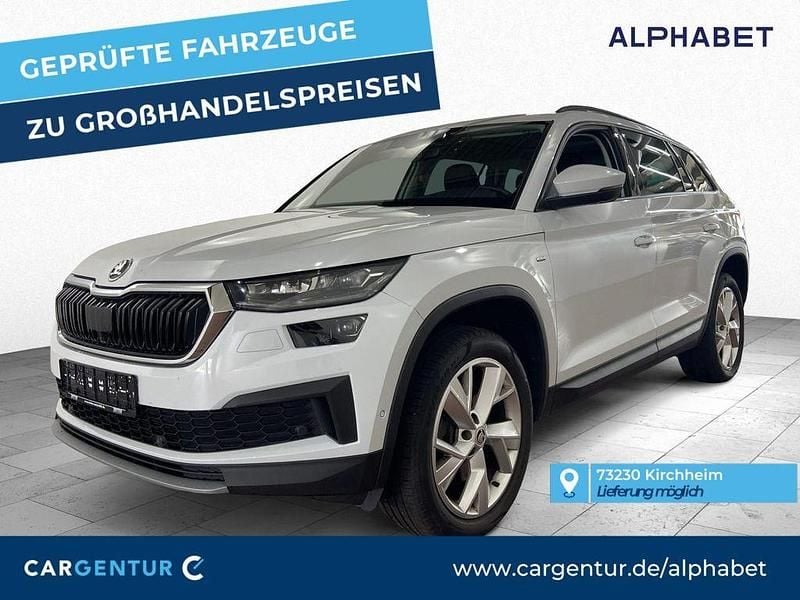 Moon weiss perleffekt Gebraucht 2021 Skoda Kodiaq Clever SUV | 28.490 € (Guter Preis) - Bild 1/2