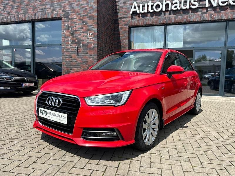 Rot Gebraucht 2017 Audi A1 Sportback S-Line Kleinwagen | 13.680 € (Fairer Preis) - Bild 1/4