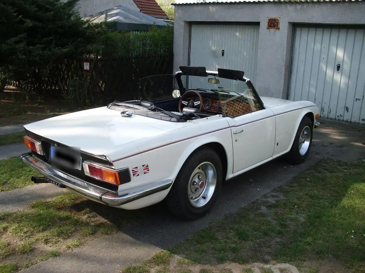 Gebraucht Triumph TR6 95 PS (69 kW) 1976 Weiß Cabrio