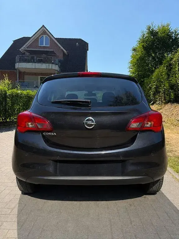 Gebraucht Opel Corsa Edition 90 PS (66 kW) 2015 Schwarz Kleinwagen