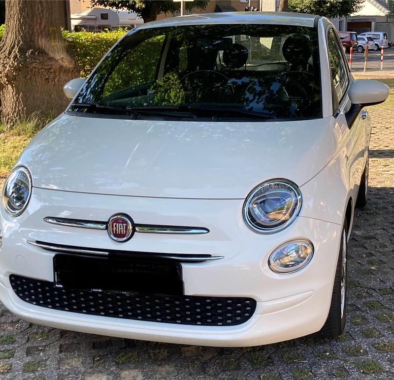 Weiß Gebraucht 2020 Fiat 500 Kleinwagen | 10.700 € - Bild 1/4