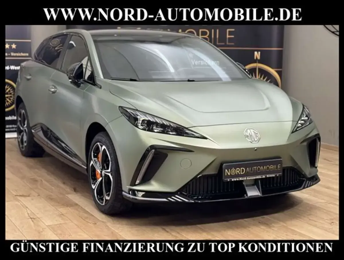 Brugt MG MG4 EV 319 kW (435 HK) 2023 Grøn Hatchback