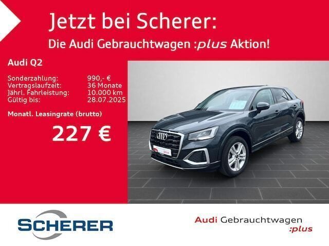 Manhattangrau metallic (metallic) Gebraucht 2024 Audi Q2 Advanced Plus SUV | 28.690 € (Fairer Preis) - Bild 1/4