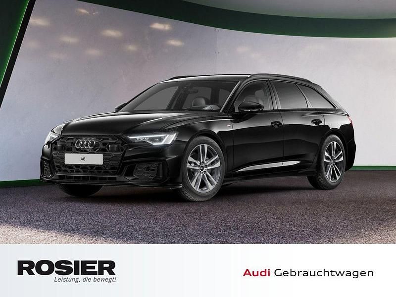 Schwarz / mythosschwarz Gebraucht 2025 Audi A6 S-Line Kombi | 48.440 € (Superpreis) - Bild 1/4
