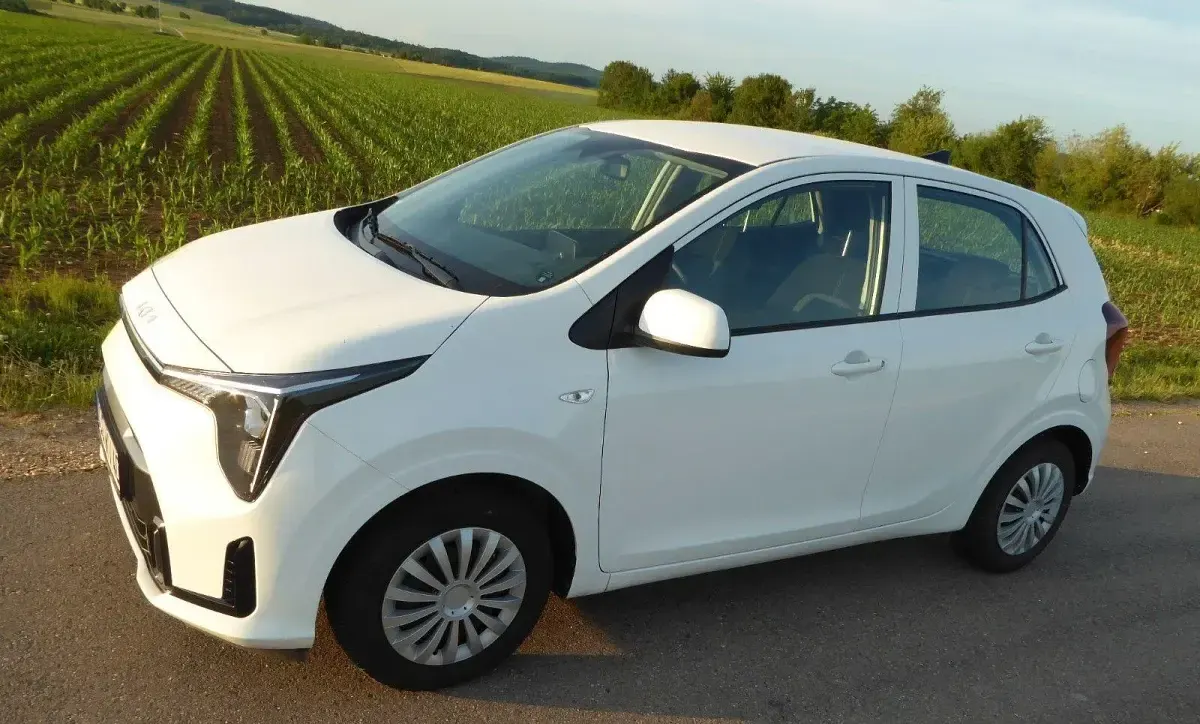 Gebraucht Kia Picanto Vision 63 PS (46 kW) 2024 Weiß Kleinwagen