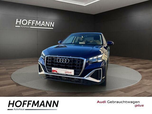 Blau Gebraucht 2021 Audi Q2 S-Line SUV | 21.990 € (Fairer Preis) - Bild 1/2