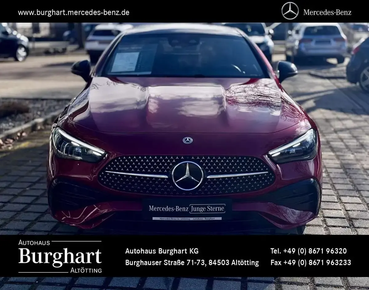 Gebraucht Mercedes CLE220 AMG line 197 PS (144 kW) 2024 Rot Coupé