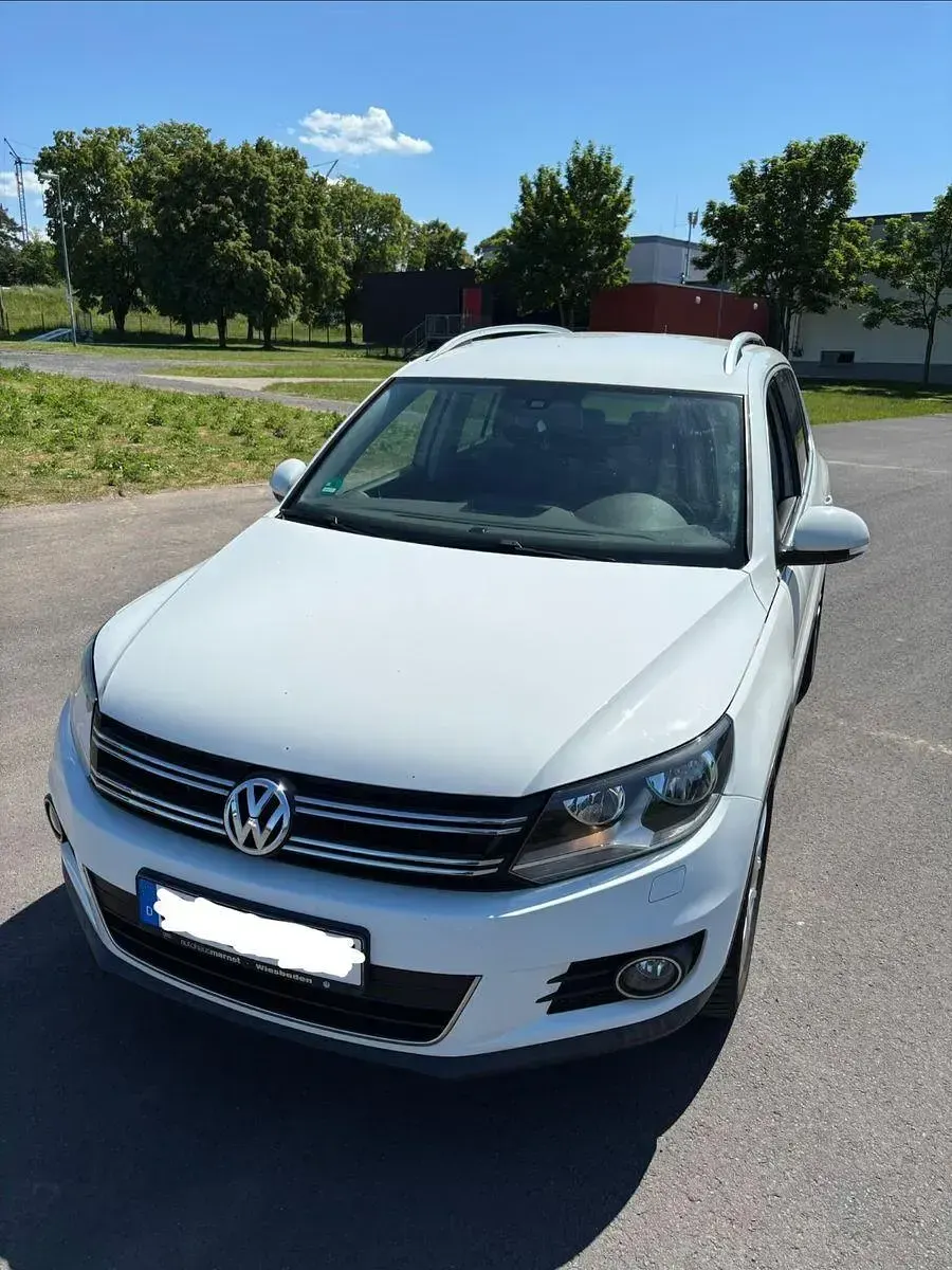 Gebraucht VW Tiguan 122 PS (89 kW) 2014 Weiß SUV