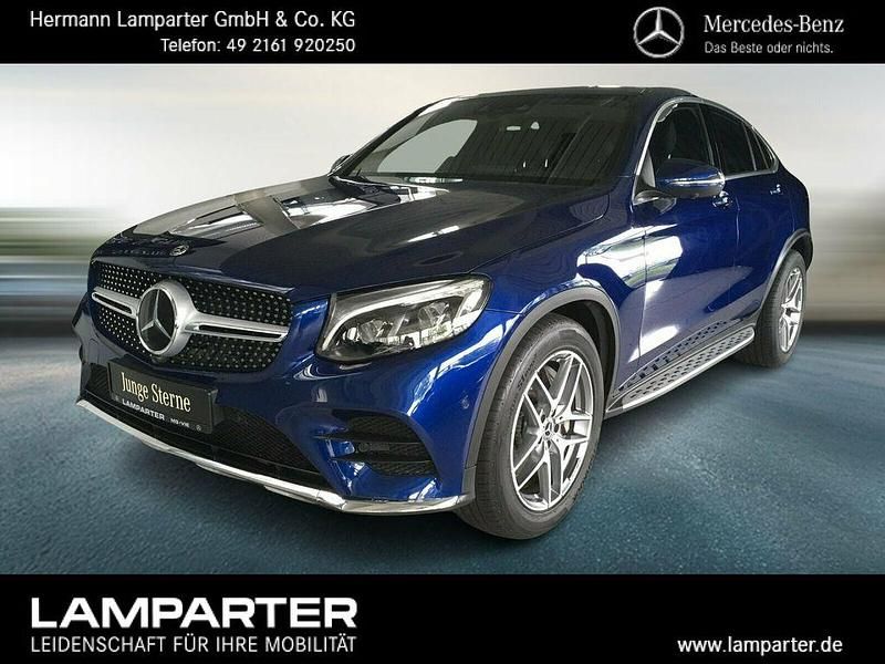 Blau Gebraucht 2017 Mercedes GLC350 AMG Limousine | 37.980 € (Fairer Preis) - Bild 1/4