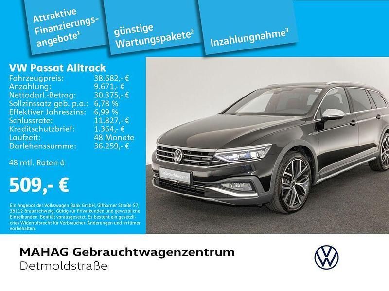 Deep black perleffekt Gebraucht 2023 VW Passat Alltrack Kombi | 38.682 € (Etwas zu teuer) - Bild 1/1