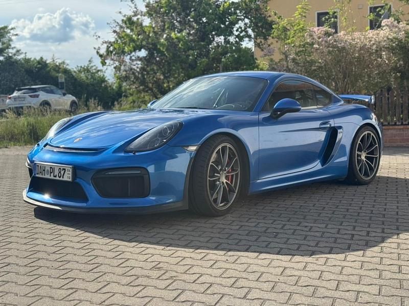 Blau Gebraucht 2016 Porsche Cayman GT4 Coupé | 72.000 € (Fairer Preis) - Bild 1/4