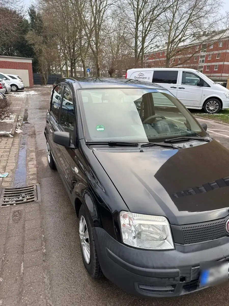 Gebraucht Fiat Panda 54 PS (39 kW) 2009 Schwarz Kleinwagen